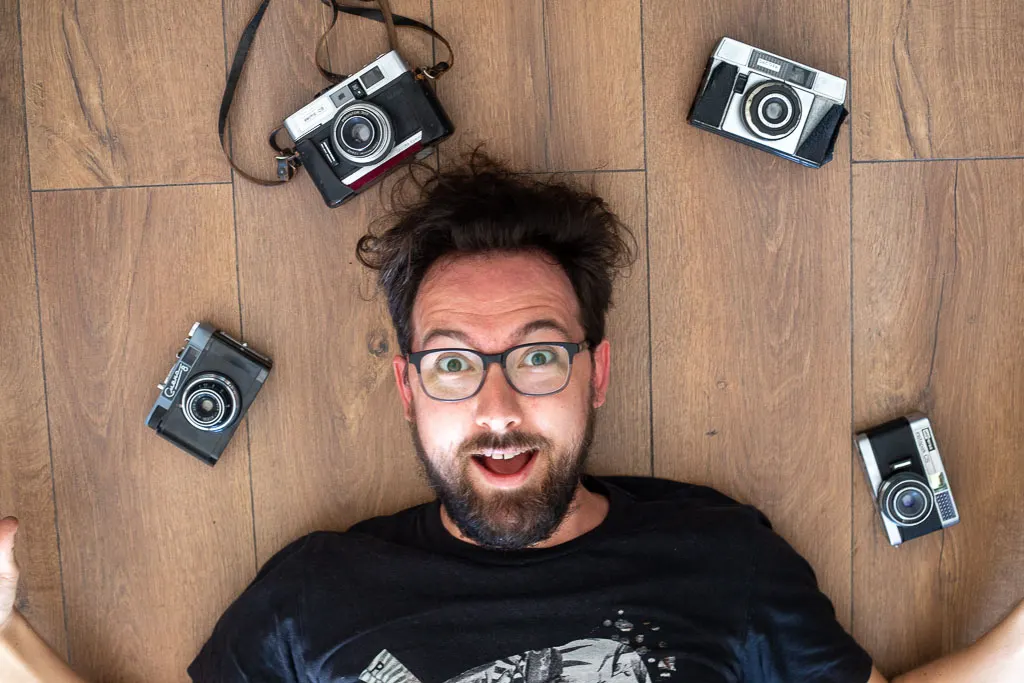 Jérôme Chantal and his cameras
