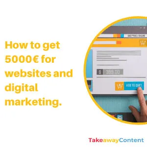 How to get a 5000€ grant for websites and digital marketing in Catalunya.
