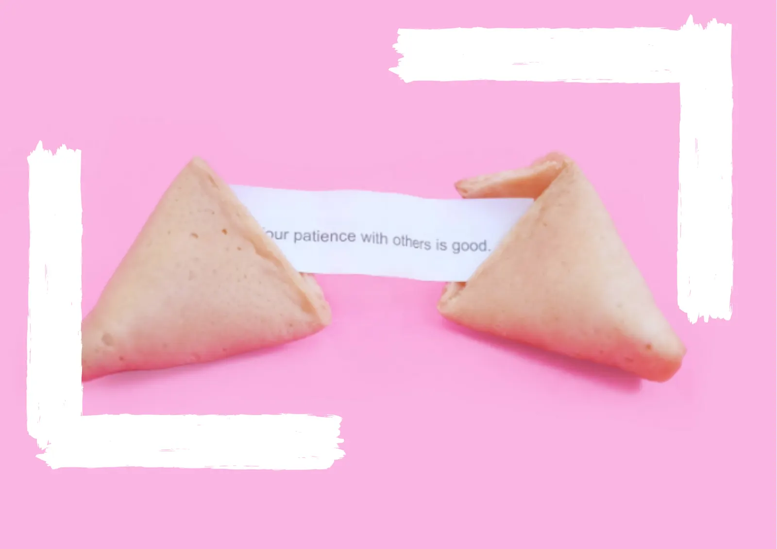Fortune cookie opening
