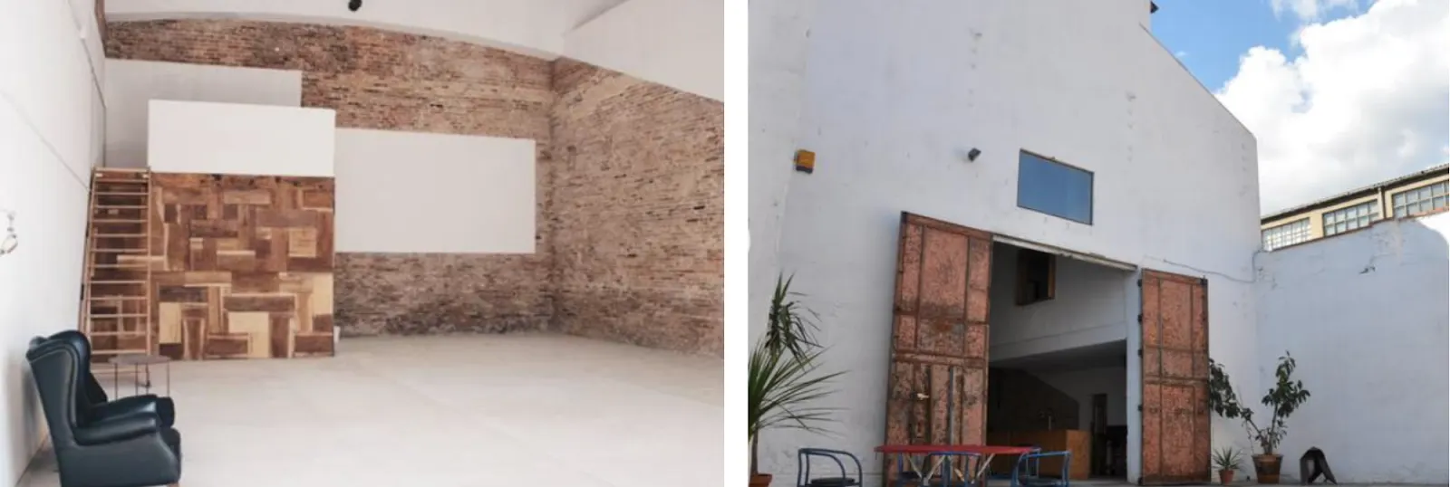 Warehouse for filming in Barcelona
